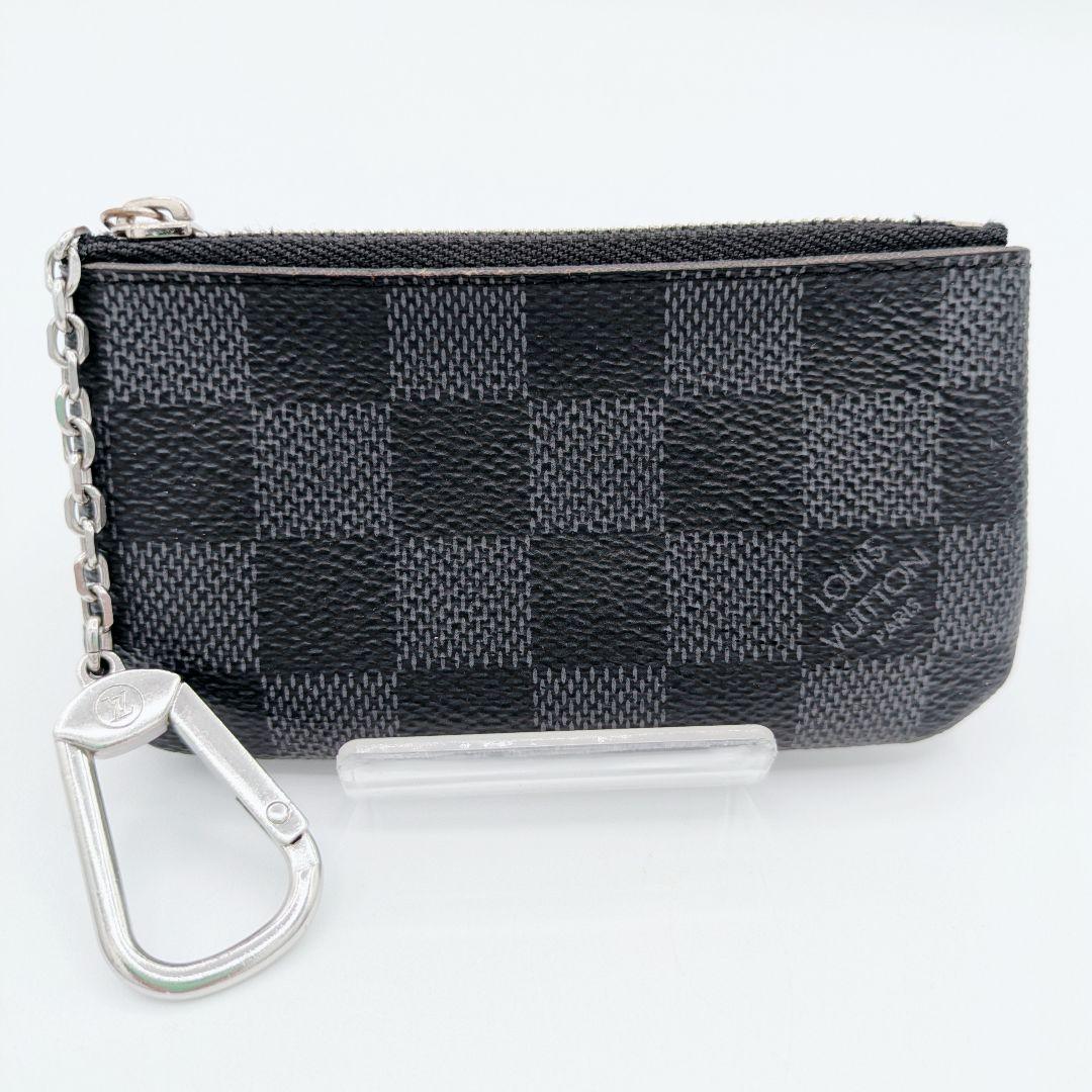 Louis Vuitton ルイ・ヴィトン ダミエ ブラック ケース 革