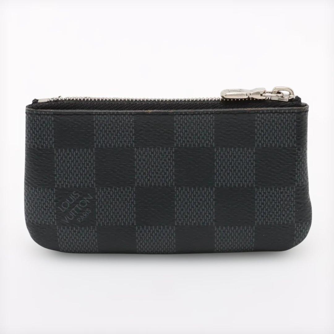 Louis Vuitton ルイ・ヴィトン ダミエ ブラック ケース 革