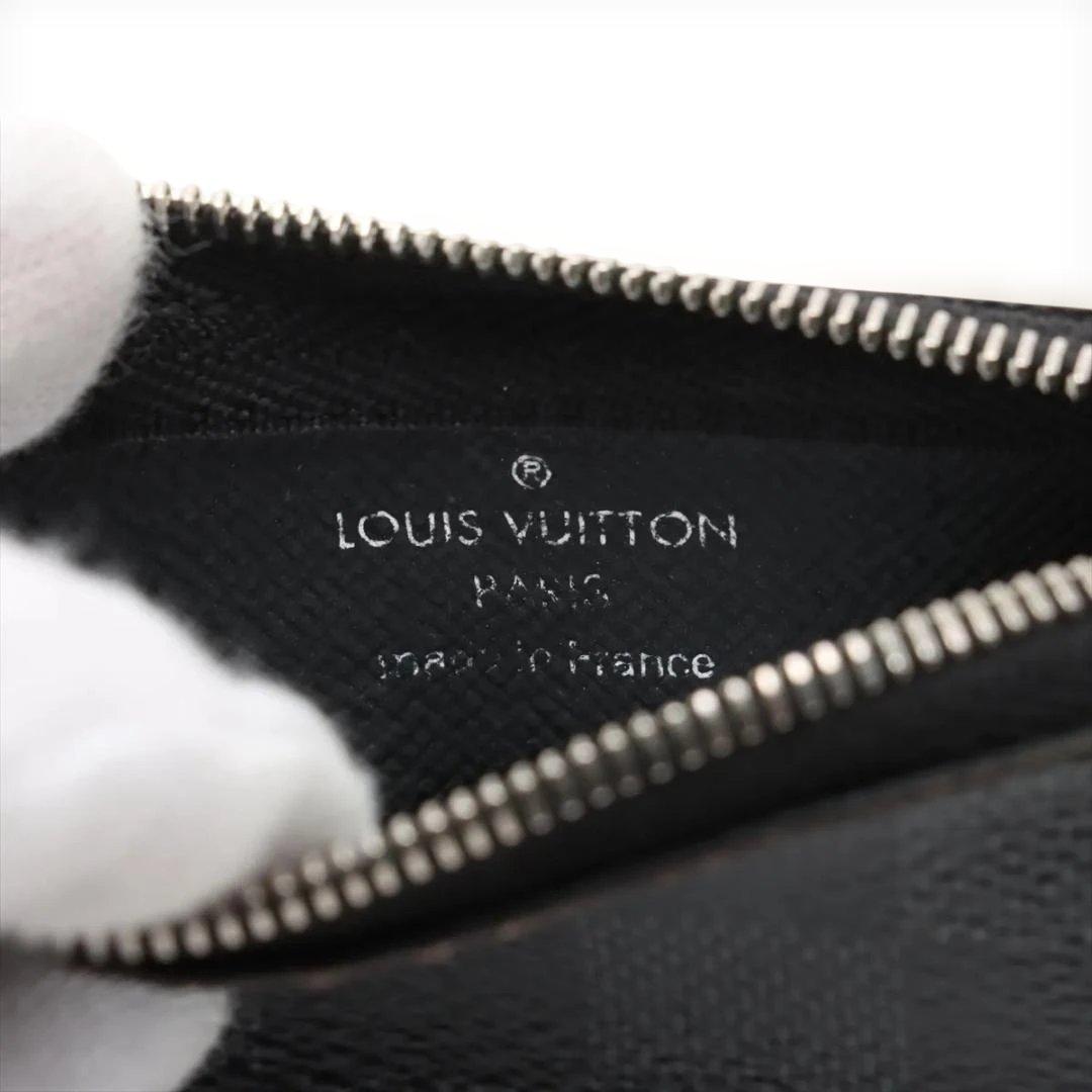 Louis Vuitton ルイ・ヴィトン ダミエ ブラック ケース 革