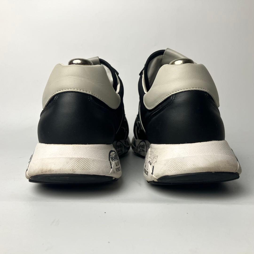 テラ　PREMIATA　プレミアータ　ナイロン　ロートップスニーカー黒43