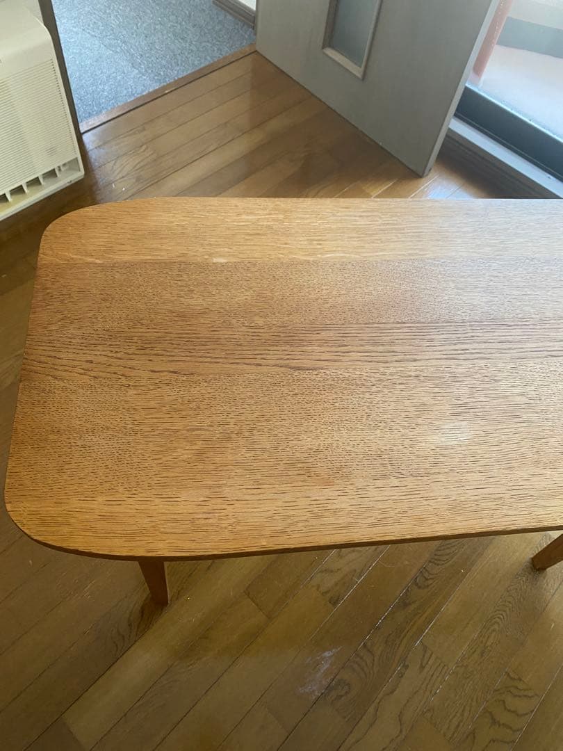 unico  オーク材 カフェテーブル