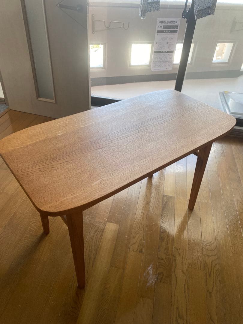 unico  オーク材 カフェテーブル
