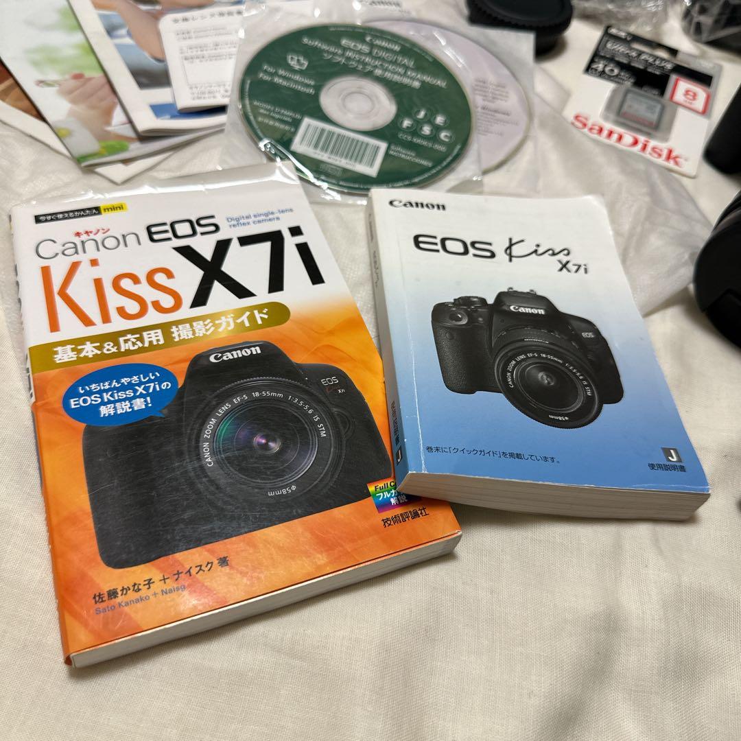 Canon eos xiss x7i 一眼レフ　カメラ　説明書　本　未使用　美品