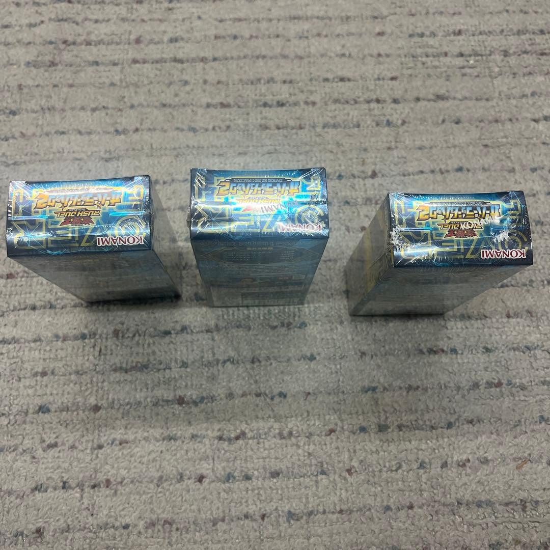 遊戯王ラッシュデュエル　オーバーラッシュパック2 3BOX未開封