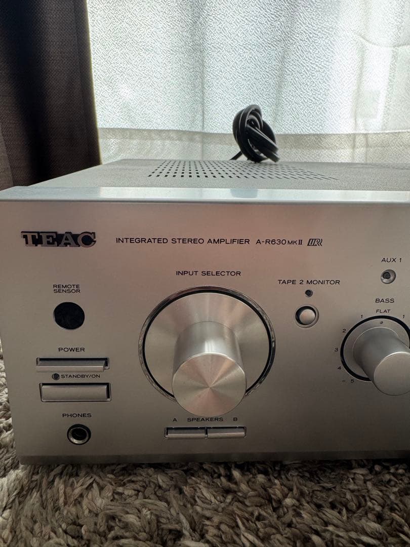 TEAC A-R630MKII-S プリメインアンプ リモコン付き