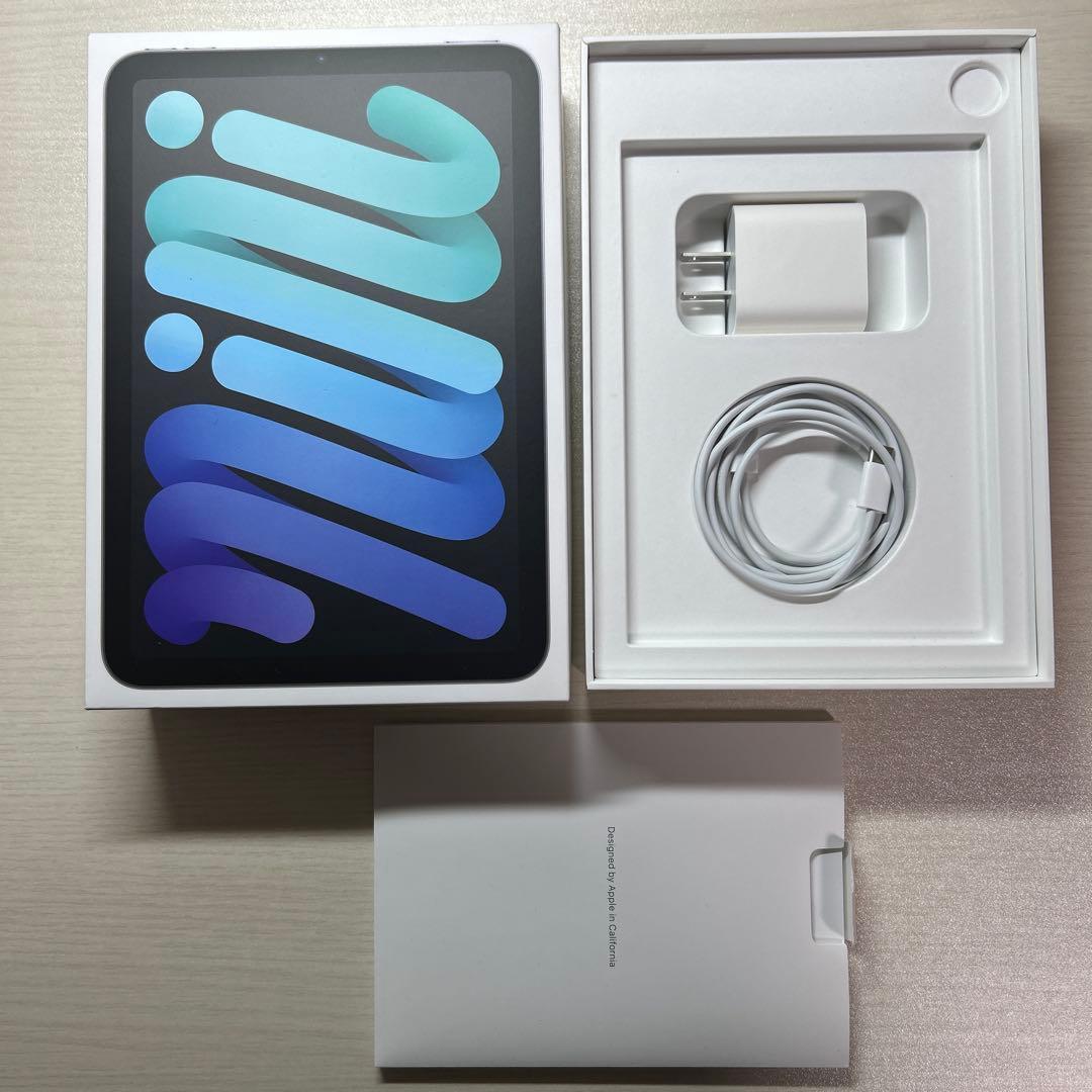 iPad mini 第6世代 Wi-Fi 64GB スペースグレイ　初期化済み