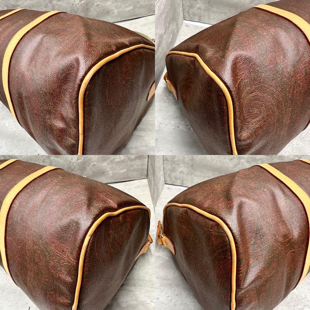 エトロ ETRO ペイズリー柄 ボストン バッグ 2way ショルダー