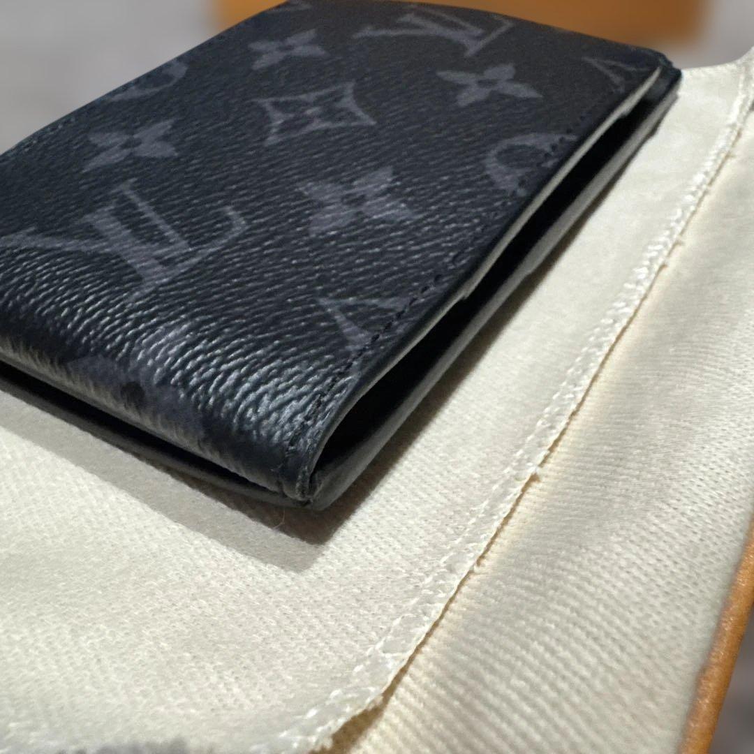 ルイヴィトン モノグラム エクリプス ハイブリッドウォレット 黒