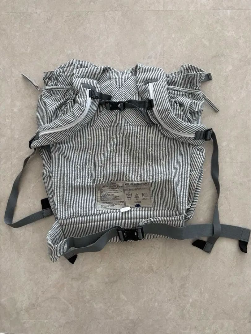 ウィーゴツイン　双子用　ストライプ　抱っこ紐・おんぶ紐