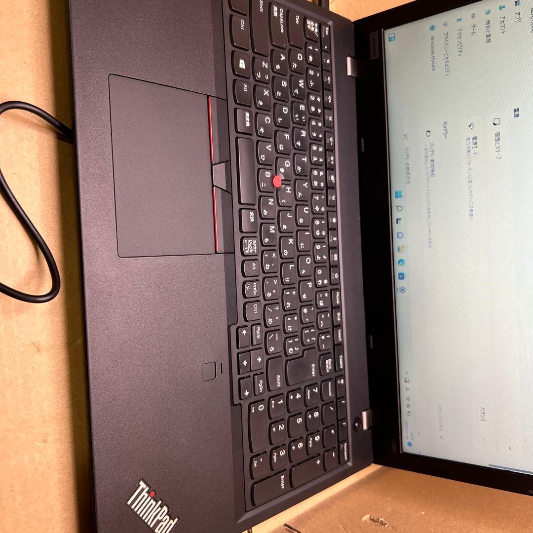 レノボ　thinkpad L580 15.6インチ　8GB/256GB