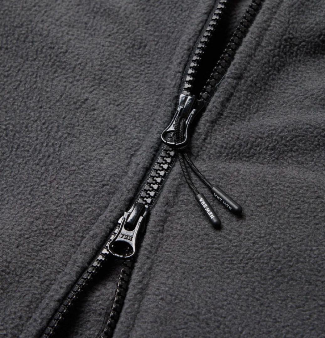 NEW ERA GOIF GFフリースFフルジップジャケット グレー