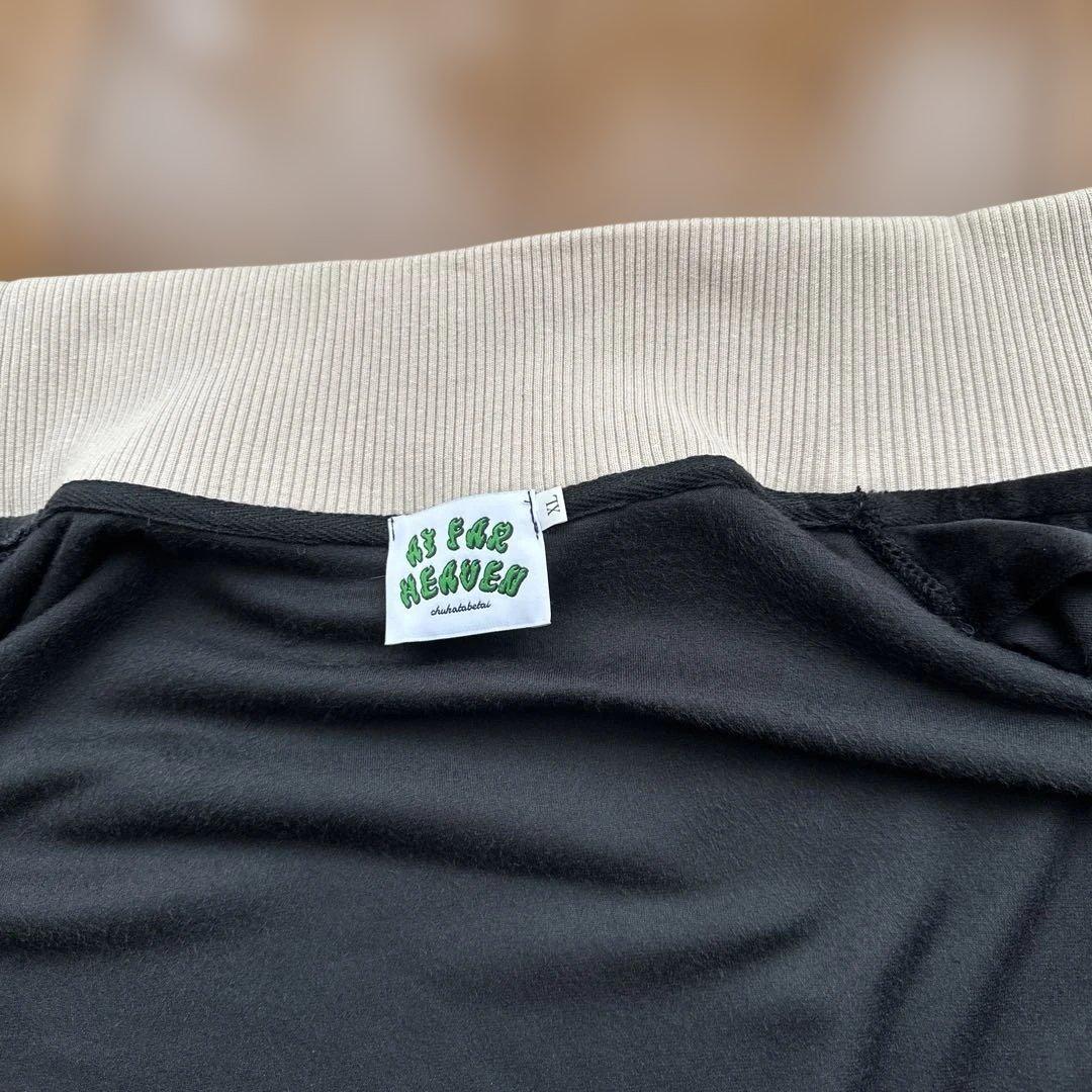 チュウカタベタイ　ベロアスカジャン　メンズXLサイズ