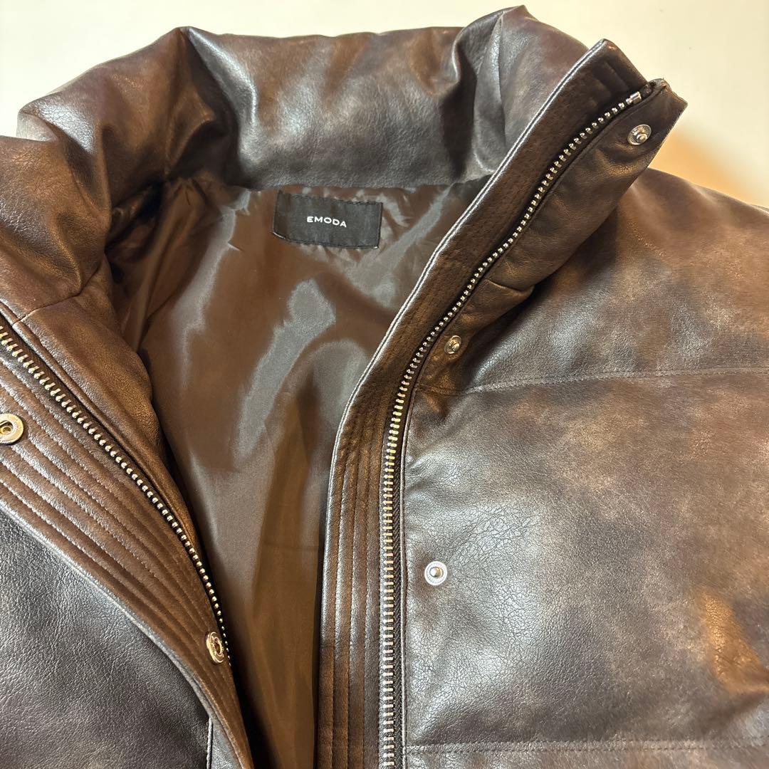 EMODA ダークブラウン ダウンジャケット