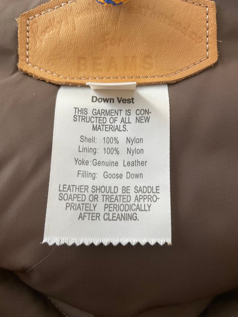 カ*チ様 ロッキーマウンテン　ダウンベスト　ビームス別注　ROCKY MOUNT