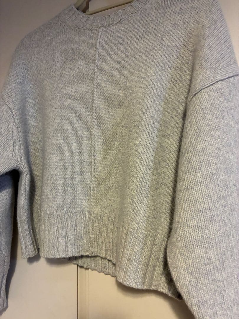 TOMORROWLAND マカフィー　ラムカシミヤ クルーネックプルオーバー