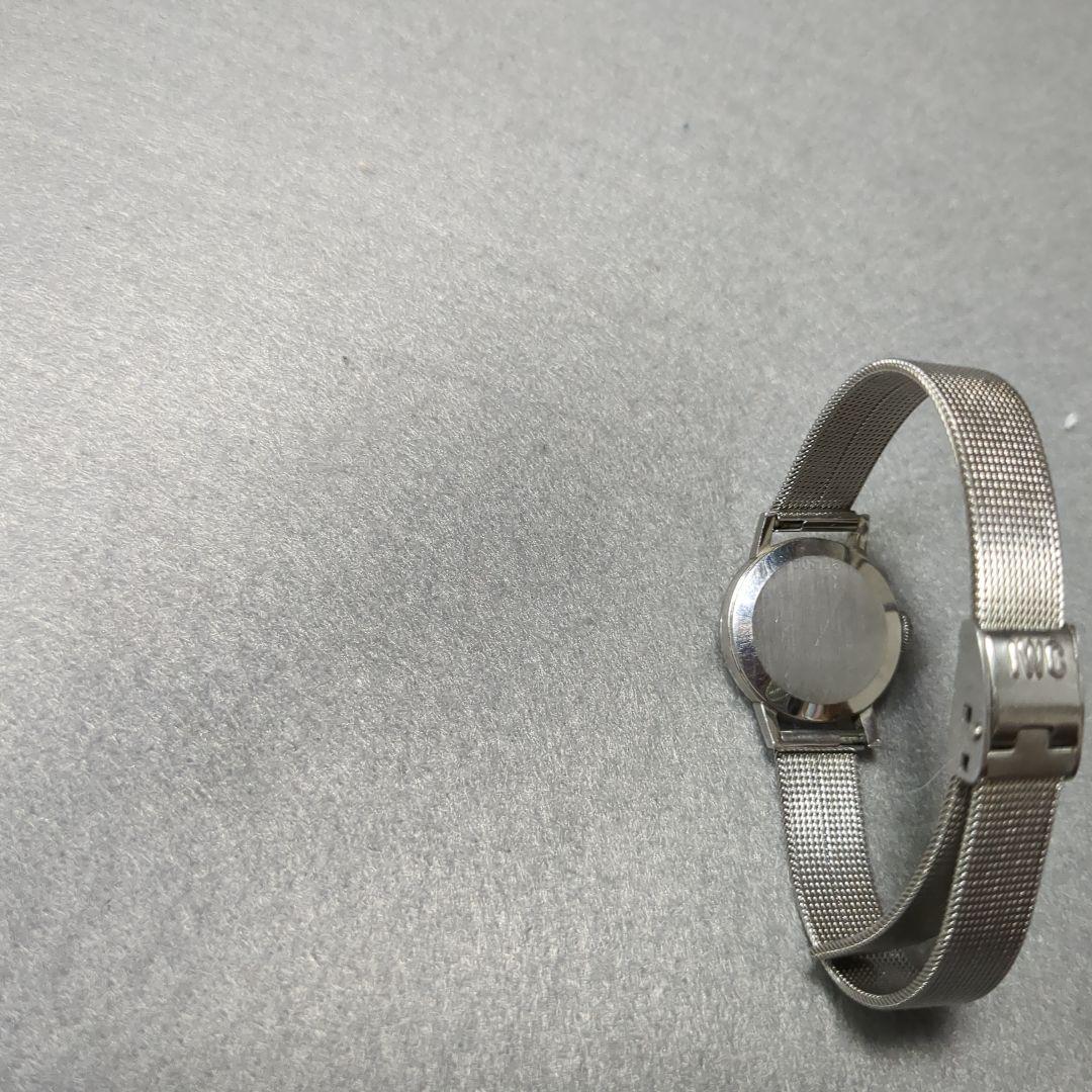 Iｗｃインタナショナルアンティークレディース腕時計ベルト純正ガラス少し傷が