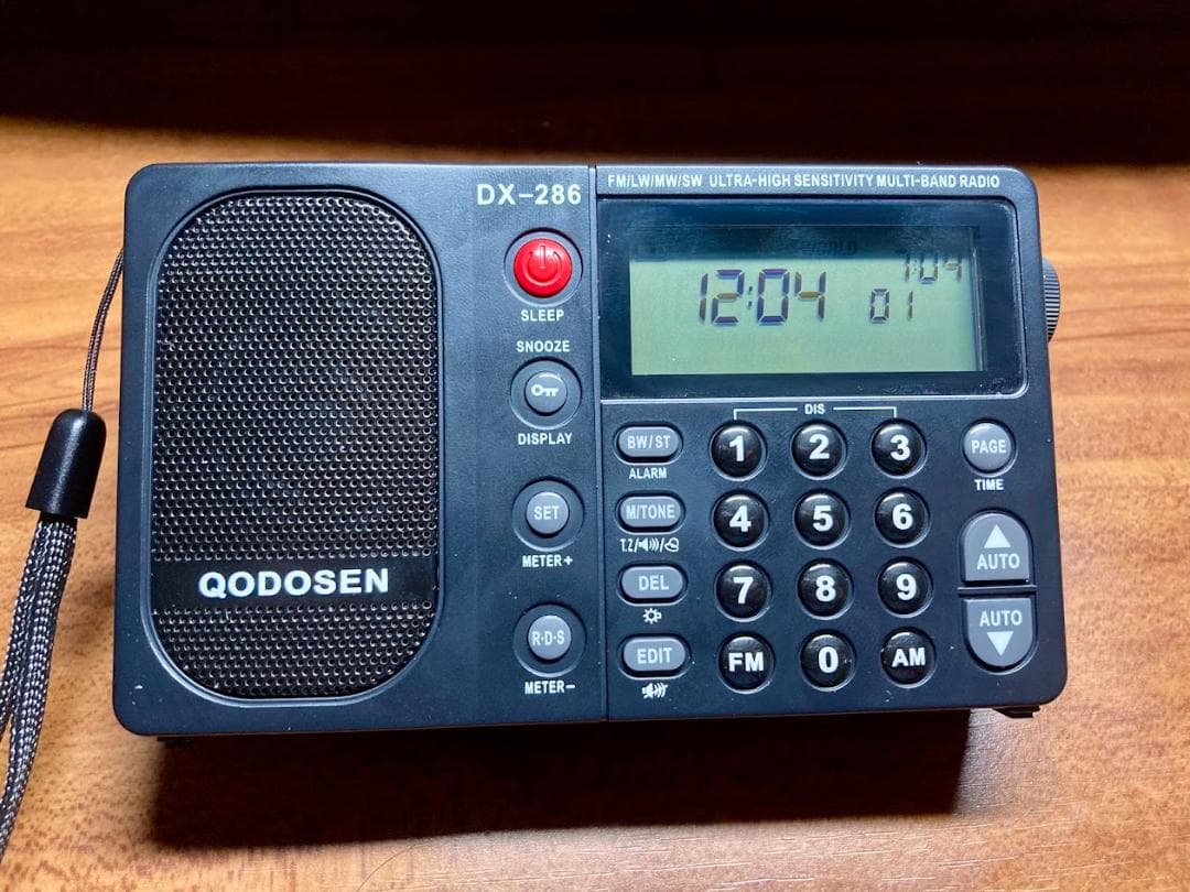 QODOSEN DX-286 高性能デジタルBCLラジオ