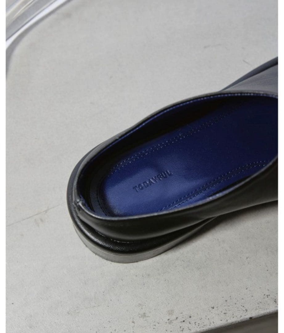 靴 Slide Leather Shoes 38