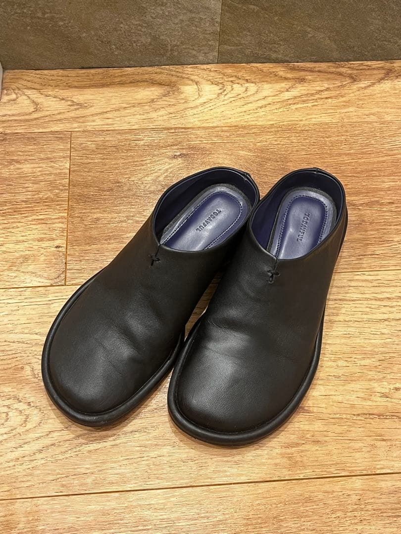 靴 Slide Leather Shoes 38