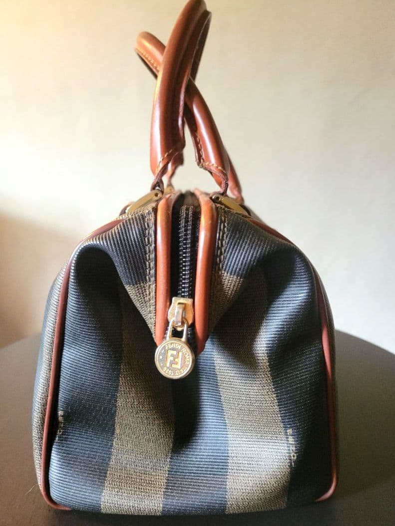 ま*る様 FENDI ペカン 2way ボストンバッグ/ハンドバッグ