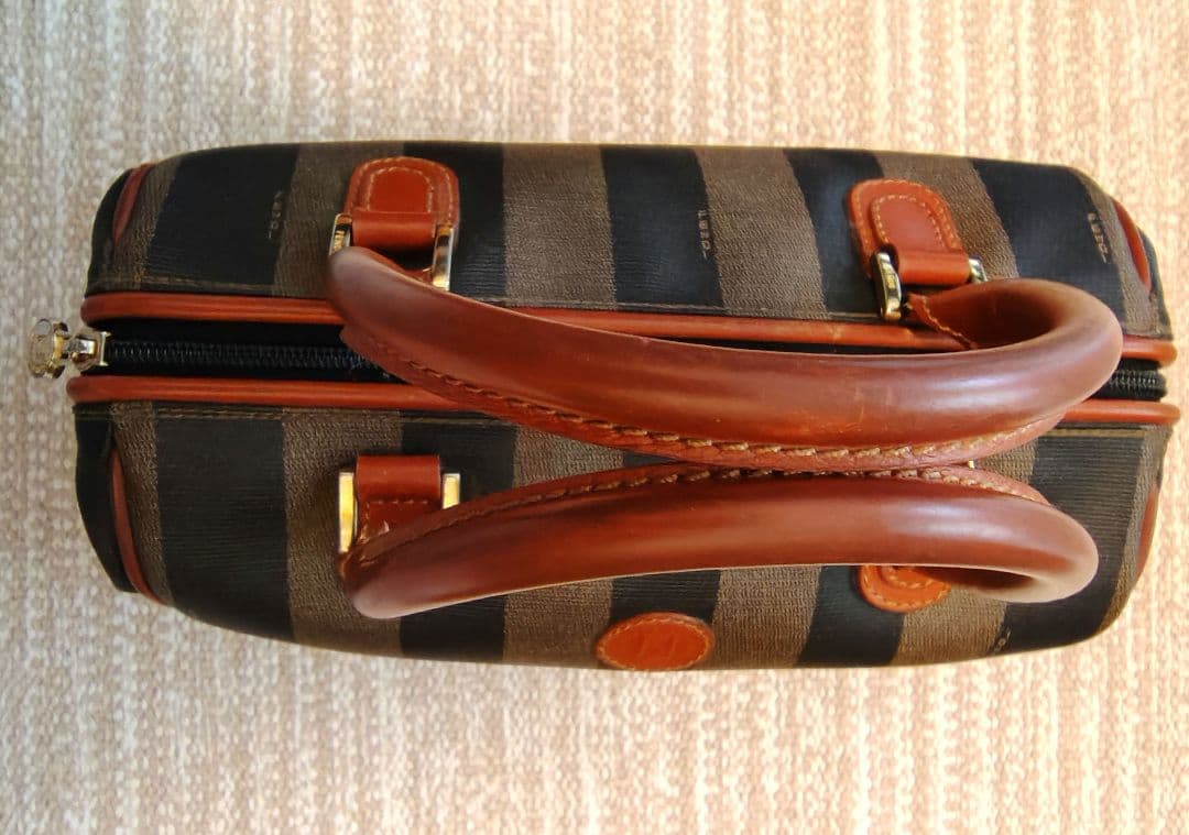 ま*る様 FENDI ペカン 2way ボストンバッグ/ハンドバッグ