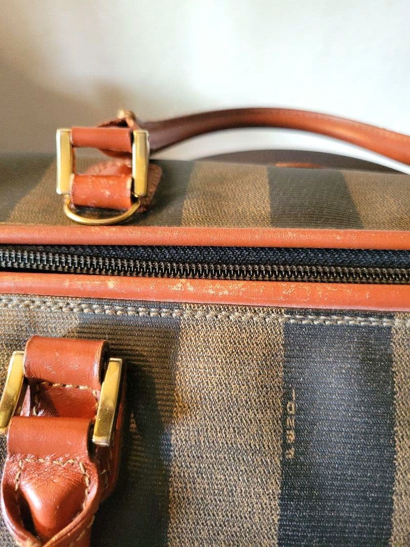 ま*る様 FENDI ペカン 2way ボストンバッグ/ハンドバッグ