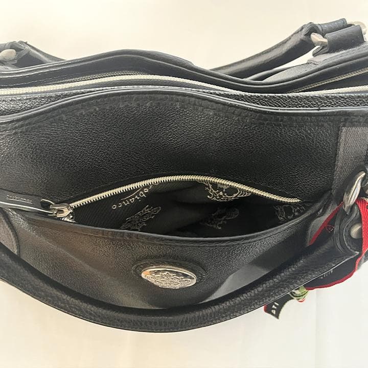 オロビアンコ PARIS 2WAY ブリーフケース PVCレザー×ナイロン