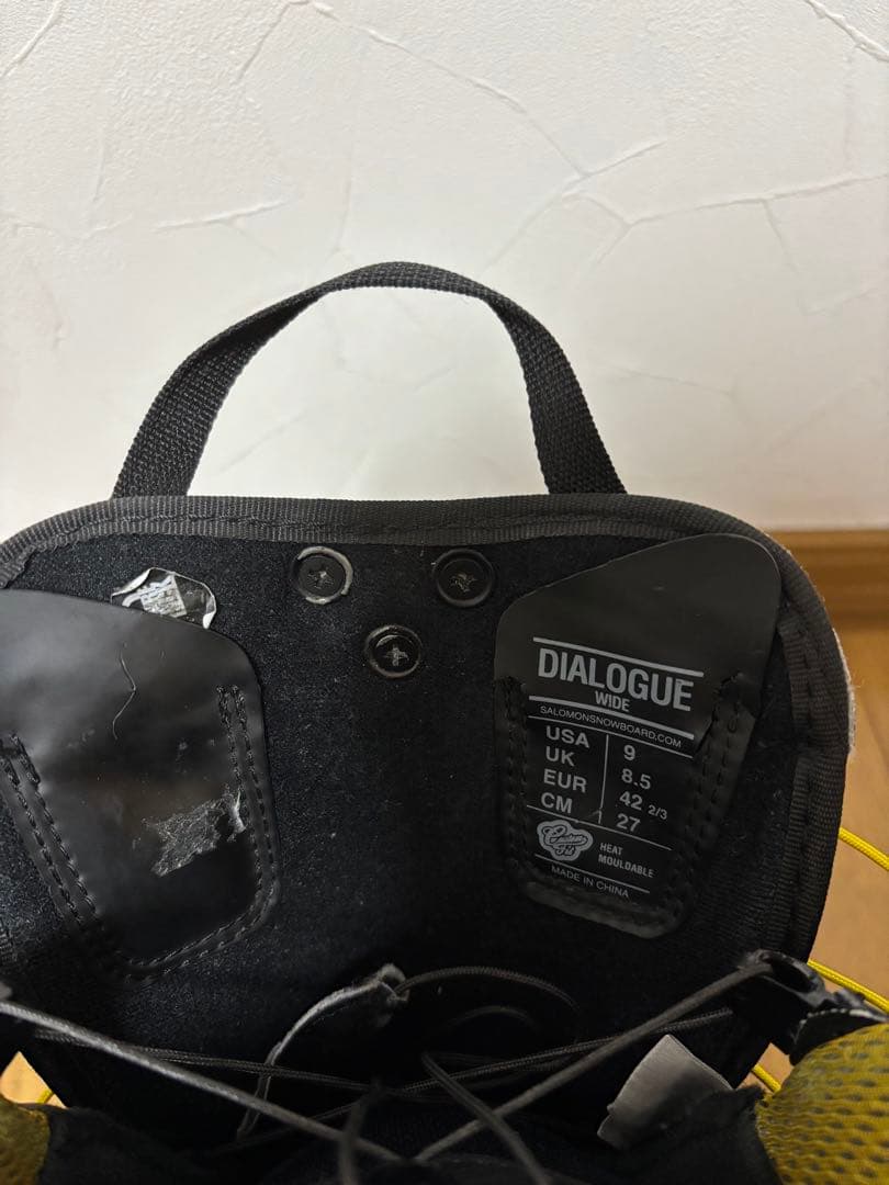Salomon 板、ビンディング、ブーツ3点セット　＋ソールカバー(おまけ)