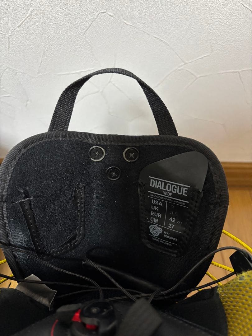 Salomon 板、ビンディング、ブーツ3点セット　＋ソールカバー(おまけ)