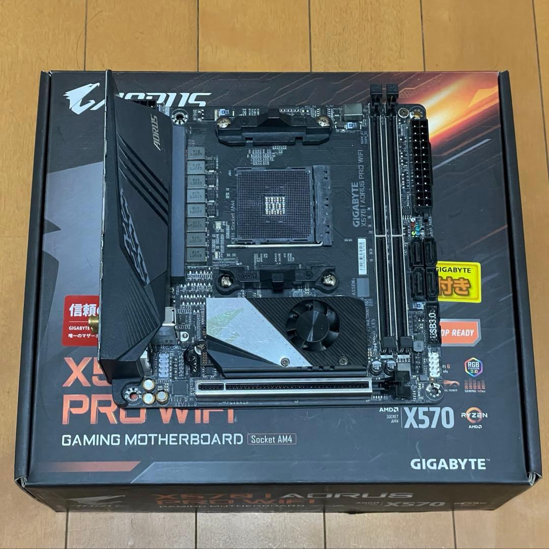 マザーボード GIGABYTE X570i AORUS PRO WIFI