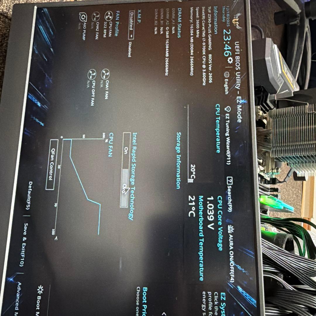I7-9700K Z390-PLUS GAMING セット品