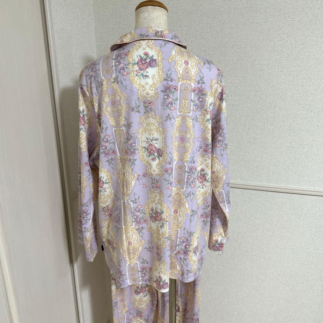 新品未使用タグ付）ワコールミントン とっても肌触りの優しい長袖パジャマ Lサイズ