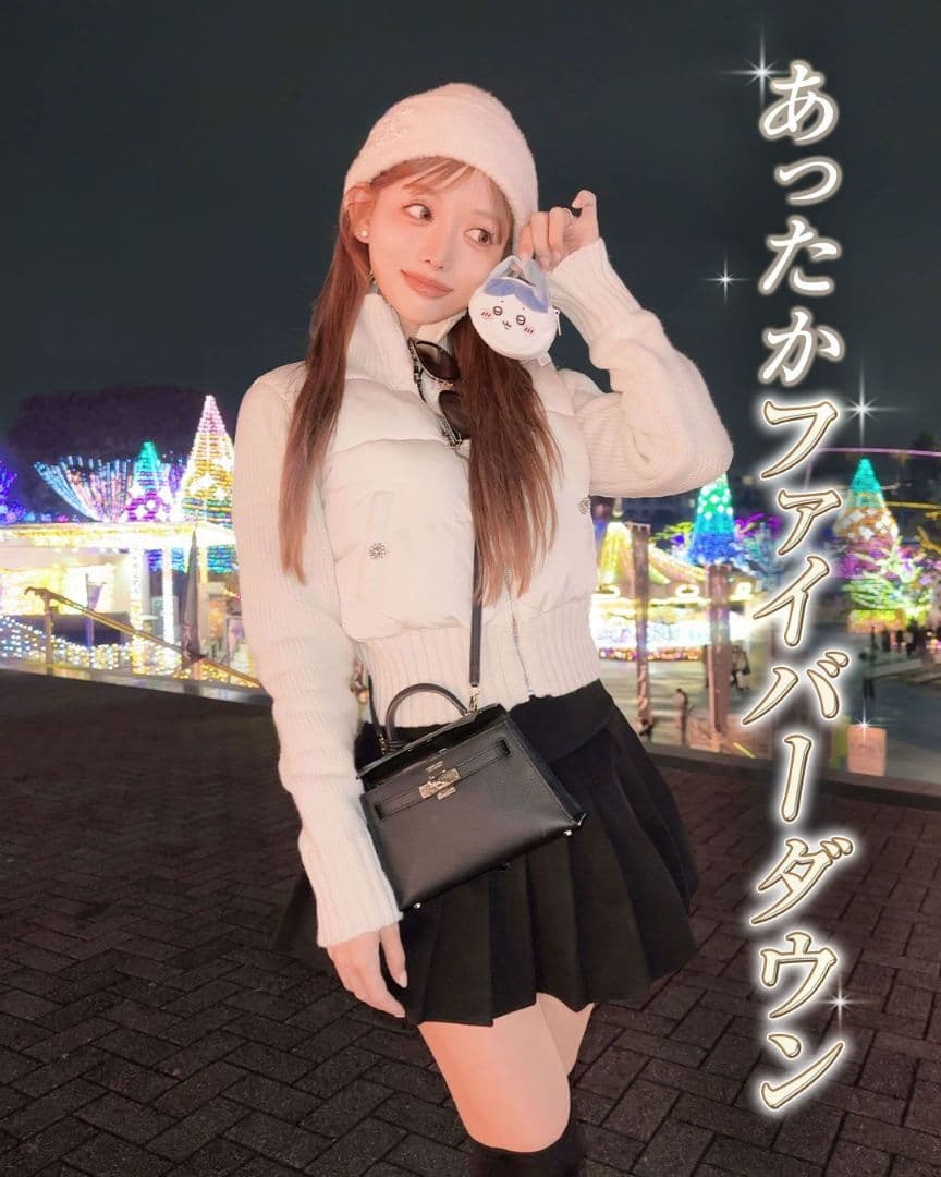 rady　ニットファイバーダウン 　オフホワイト　Mサイズ　残り1