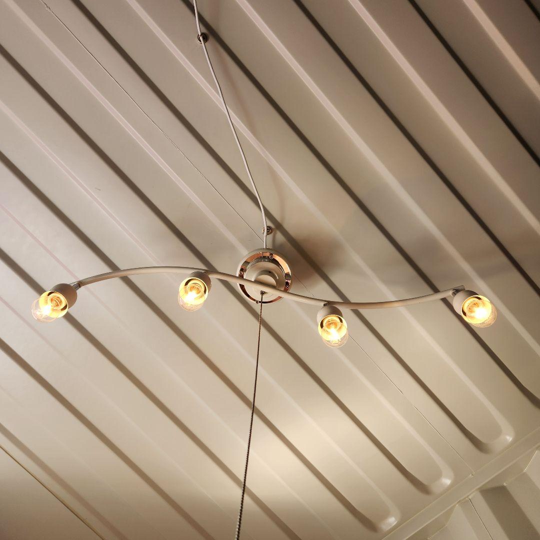 希少 廃盤 INTERFORM インターフォルム シーリングライト 4灯