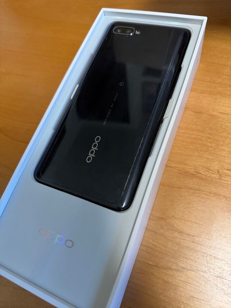 OPPO Reno A 128GB ブラック 楽天モバイル版 箱付属品あり
