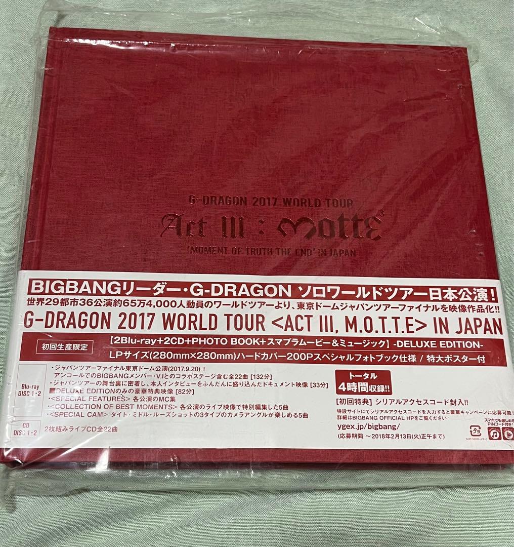 G-DRAGON 2017 WORLD TOUR ACT Ⅲ,M.O.T.T.E