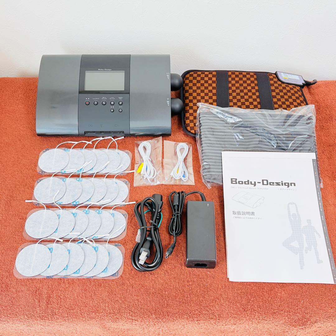 ボディデザイン リッコー 新品パッド 加温パッド付き 高周波50万Hz EMS