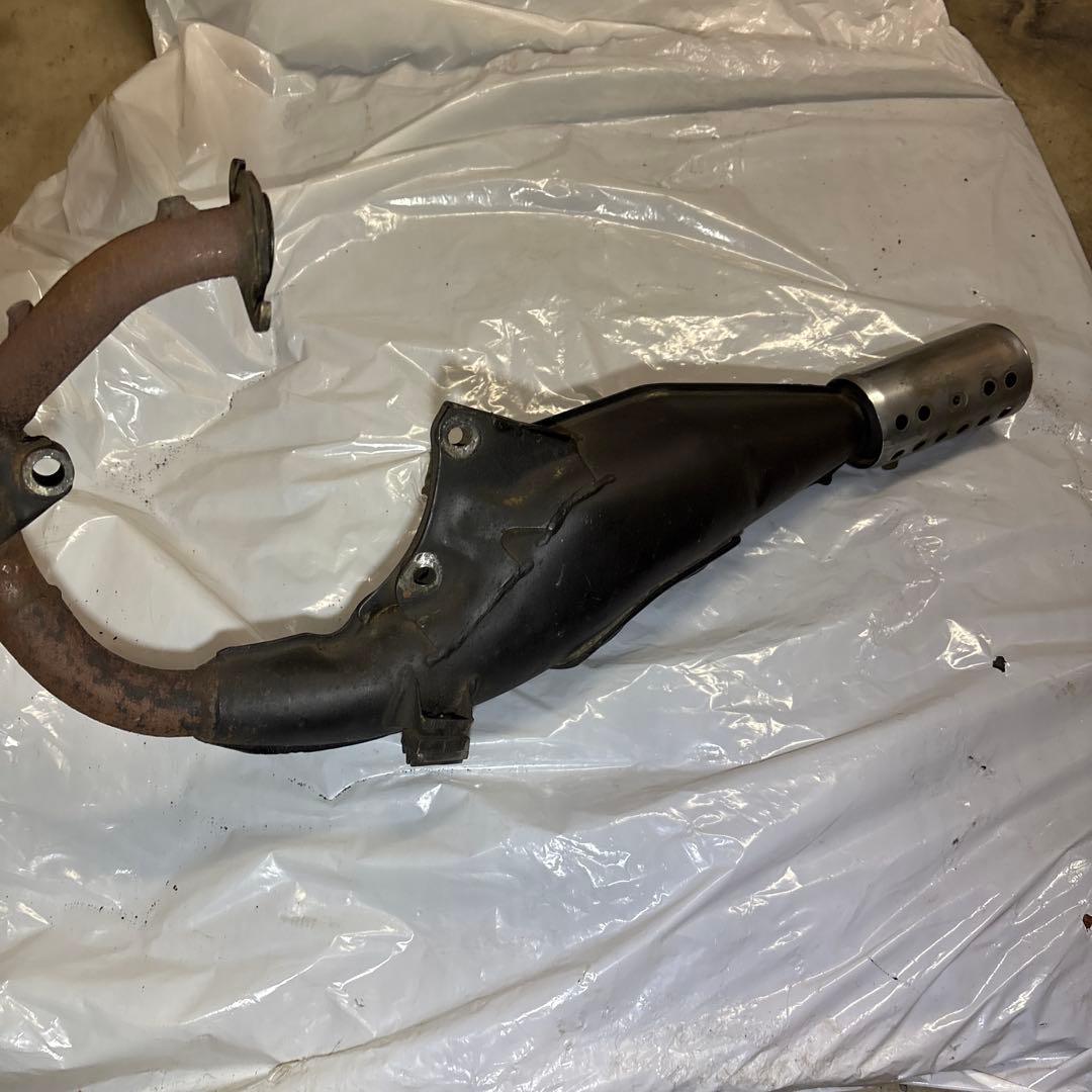 DJ1RR 純正 マフラー