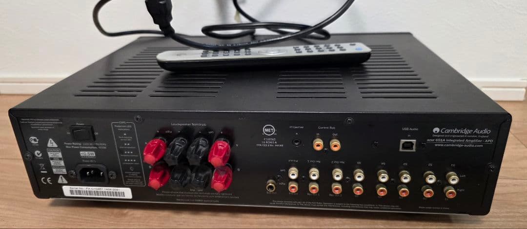 Cambridge Audio AZUR651A　プリメインアンプ