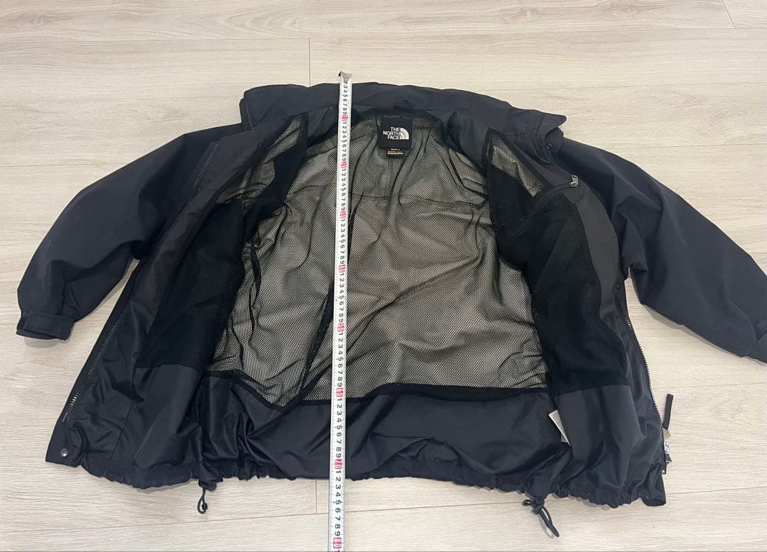 2/8(日)までの出品です。ザノースフェイスブラック マウンテンパーカー L