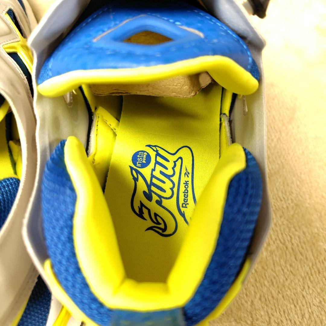 新品未使用 Reebok リーボック インスタポンプフューリー95 ブルー