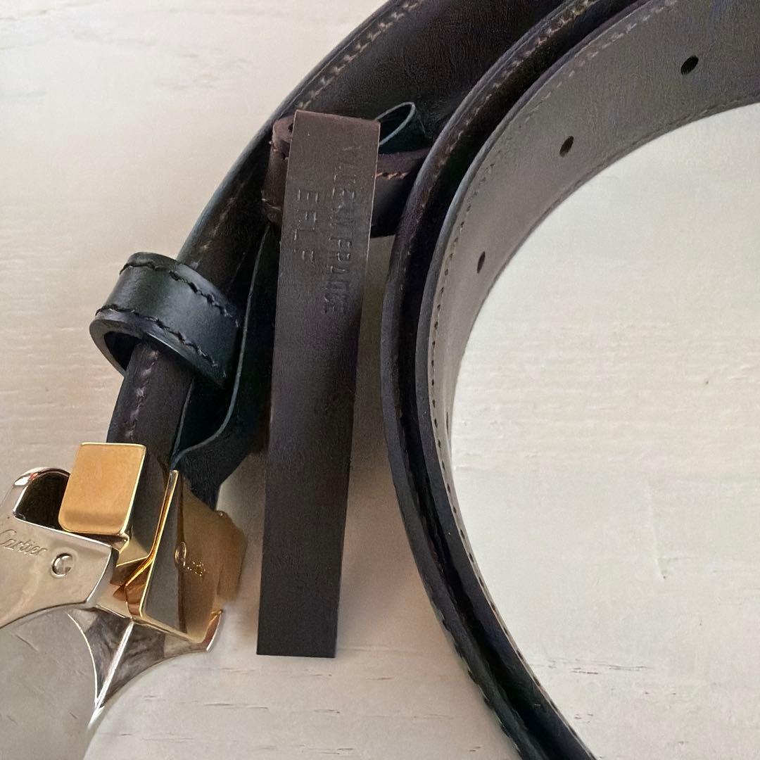 Cartier カルティエ　レザーベルト
