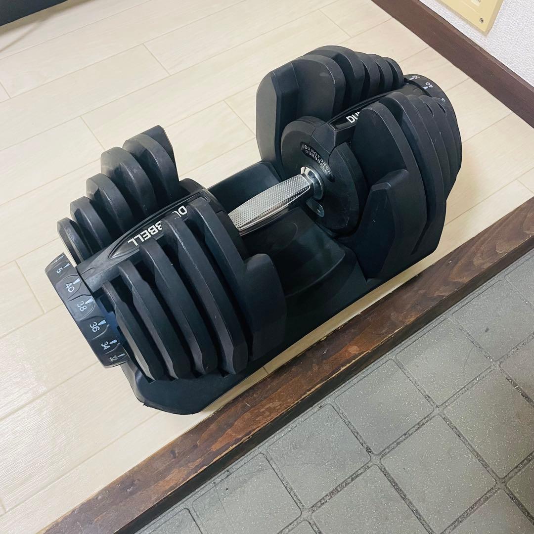 美品 ダンベル 可変式 40kg 可変式ダンベル 1つ
