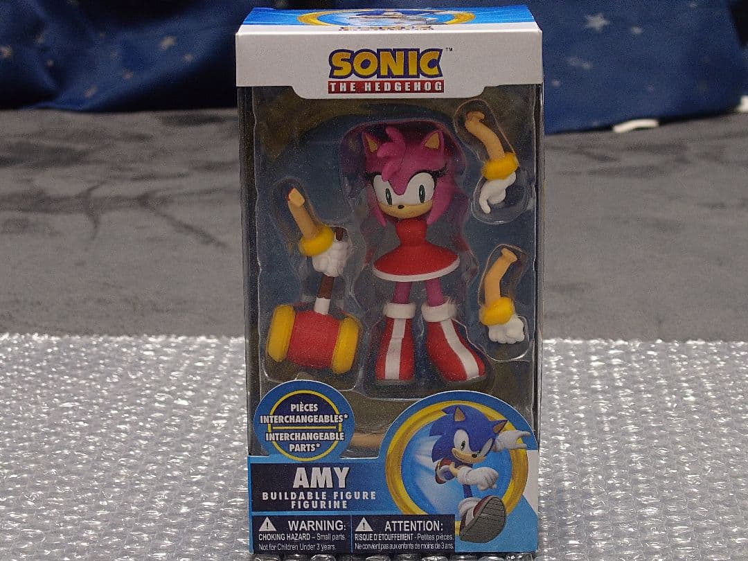 (*)様 ジャスト・トイズ ソニック 4インチアクションフィギュア 5体セット