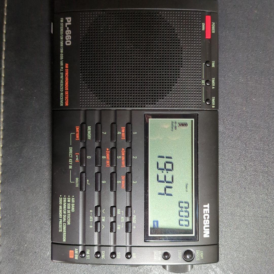 TECSUN PL-660 AM/FM/SWラジオ受信機