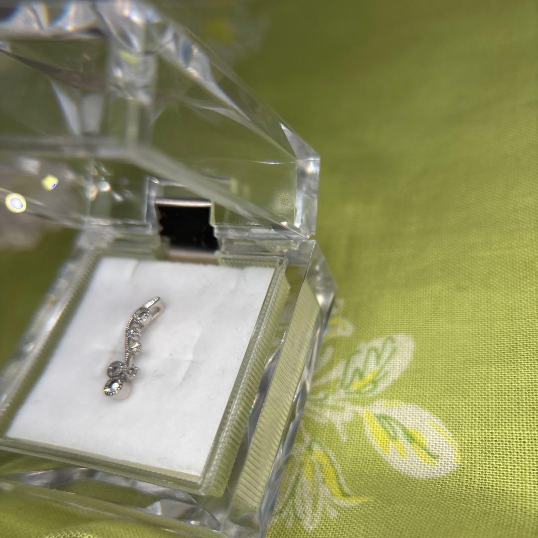 空*様 プラチナ900 ローズカットダイヤモンドペンダントトップ