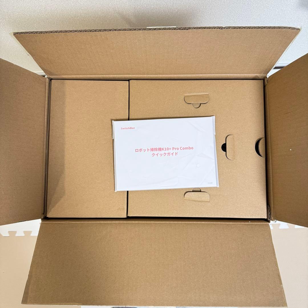SwitchBot ロボット掃除機 K10＋Pro Combo