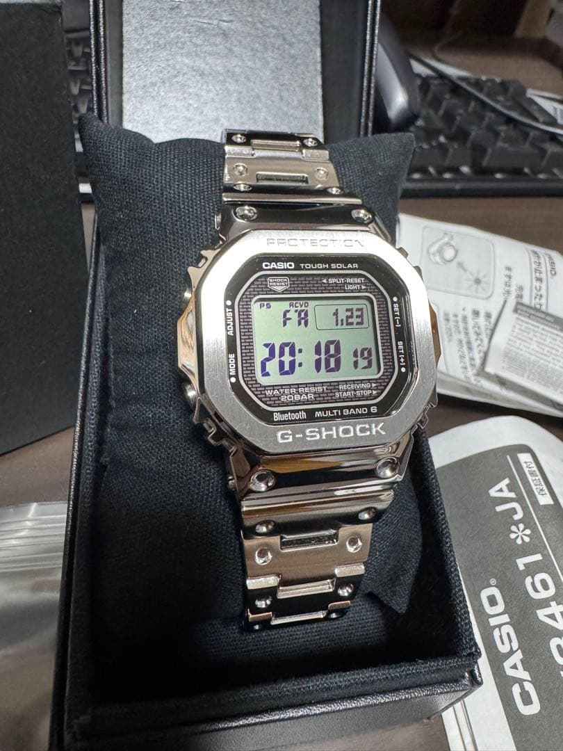 G-SHOCK GMW-B5000D 電波ソーラー