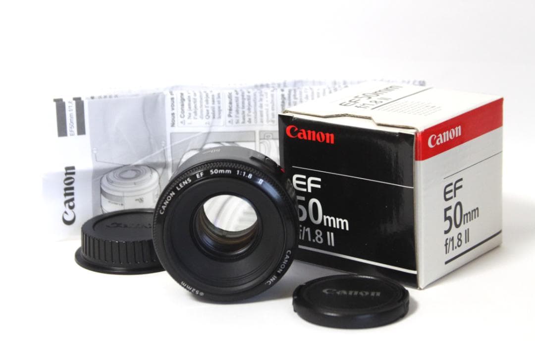 【美品】Canon FE 50mm F1.8 Ⅱ キヤノン