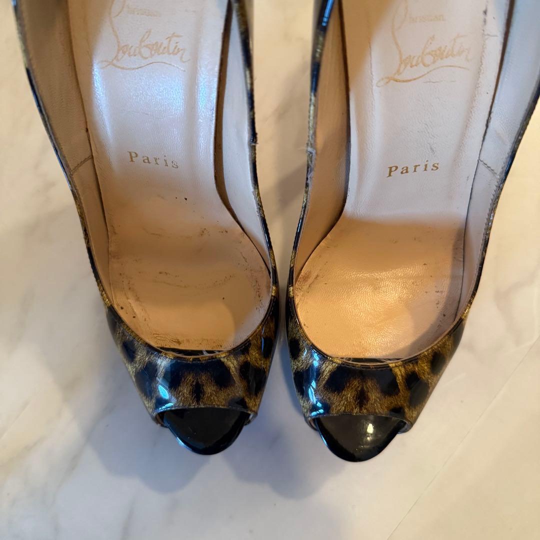 初売りセール❗️Christian Louboutin ヒョウ柄 ハイヒール